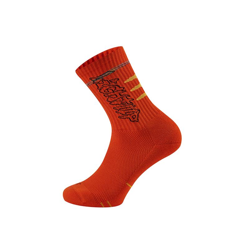 361 Degrees Men Basketball Socks High-top Breathable Professional Sweat Absorbing Training Anti- Slip Long Tube Male Hose 512433
