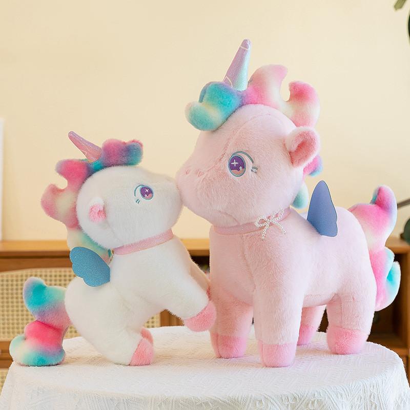 Unicorn Plush Toy Dolls Room Decoration Children Festivals Gift Pp Xmas Cotton