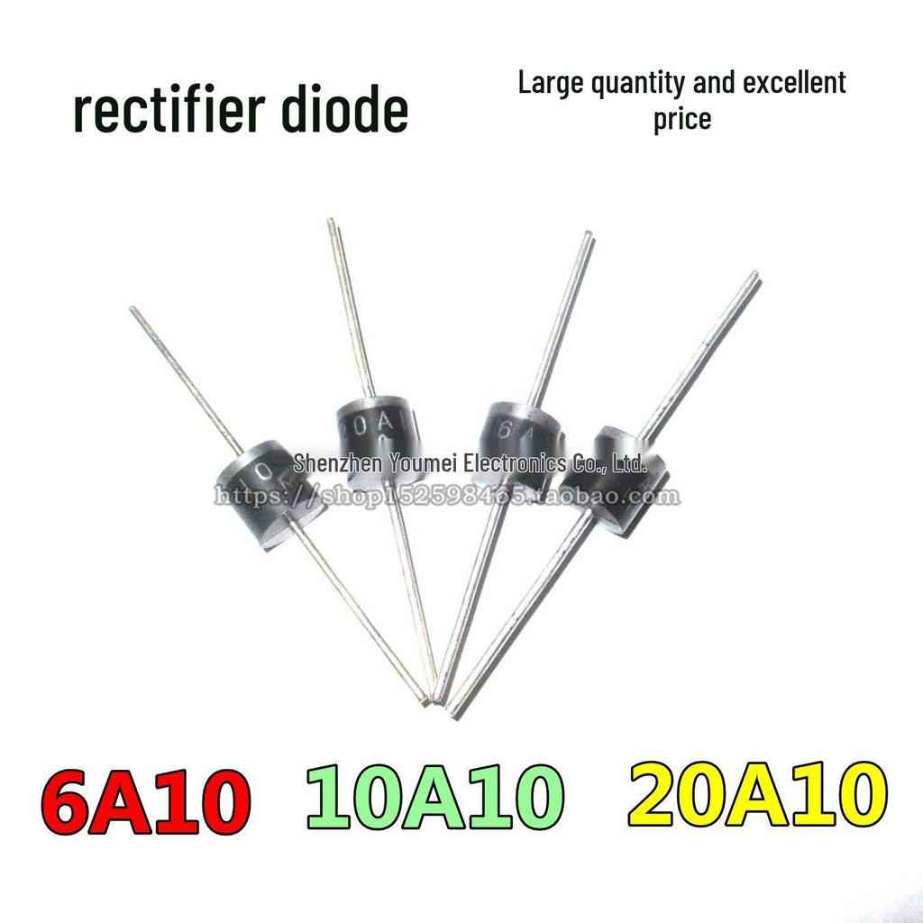 Rectifier Diode 6A10/10A10/20A10 1000V Anti-Backflow Through-Hole