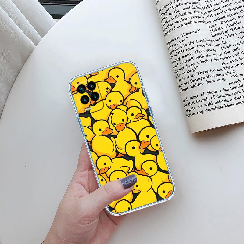 DUCK Cartoon Phone Case for Motorola Moto G10 G20 G30 G31 G32 G34 G35 G41 G42 G50 G51 G52 G55 G60 G60S G62 G71 G72 G75