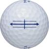 Dunlop Maxfli Wizard Golf Balls 2021 Model 24 Pack White