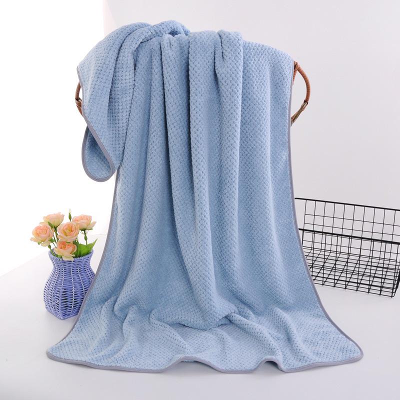 Merbau Rýchloschnúci Absorpčný Coral Fleece Uterák - Nepúšťajúci vlákna, Zahustený pre Dospelých, Ideálny ako Darček alebo na Domáce Použitie
