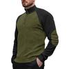 Men'S Outdoor Raglan Sleeve Standing Collar Long Sleeved Sweatshirt