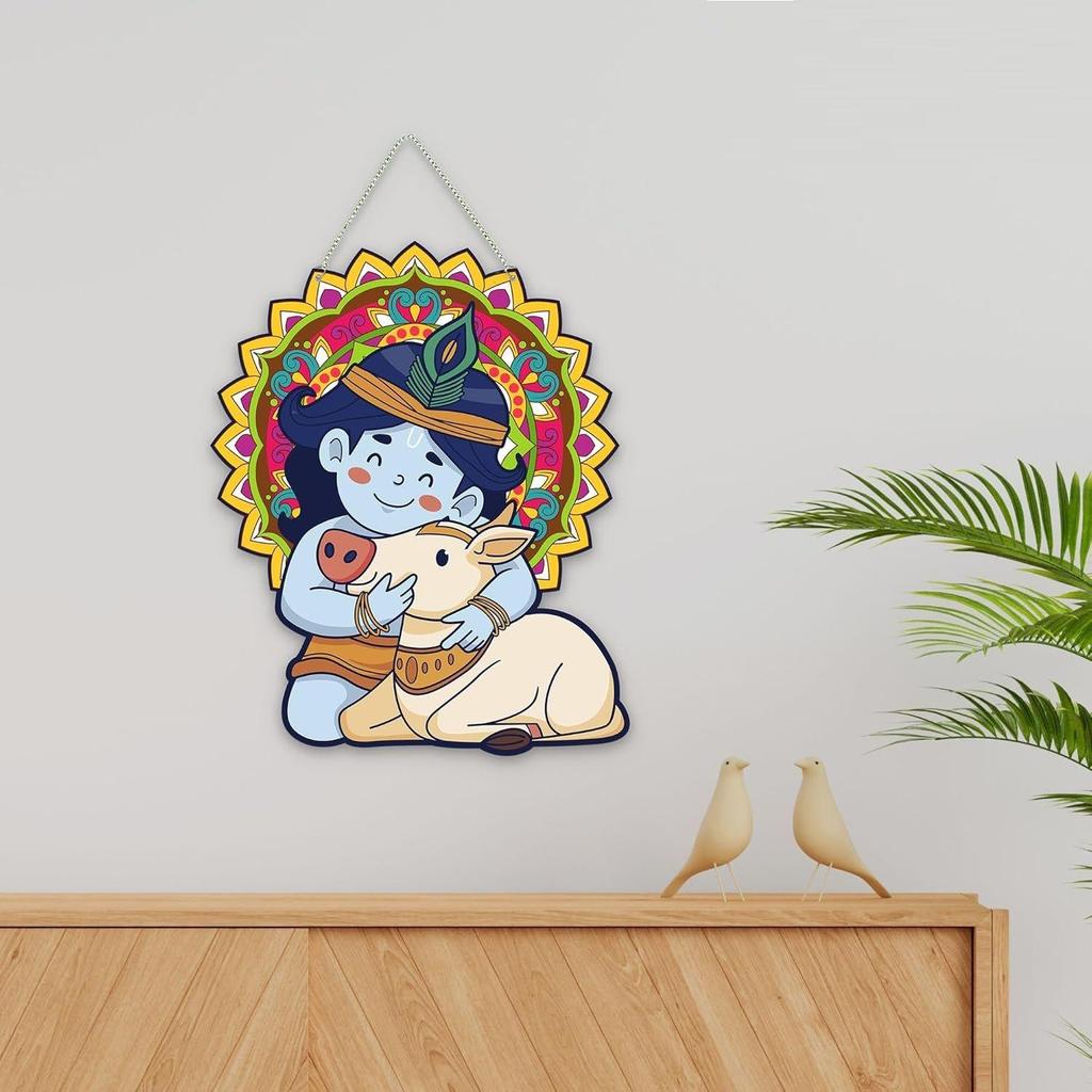 Decorative Design Wooden Wall Hanging for Home Decor | Office | Gifts | Living Room | Bedroom | Wooden Decorative Items | Modern Painting