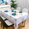 Dining Table Cloth Waterproof, Oil-Proof, Anti-Scalding And Leave-In Rectangular Coffee Table Tablecloth Is Small And Fresh