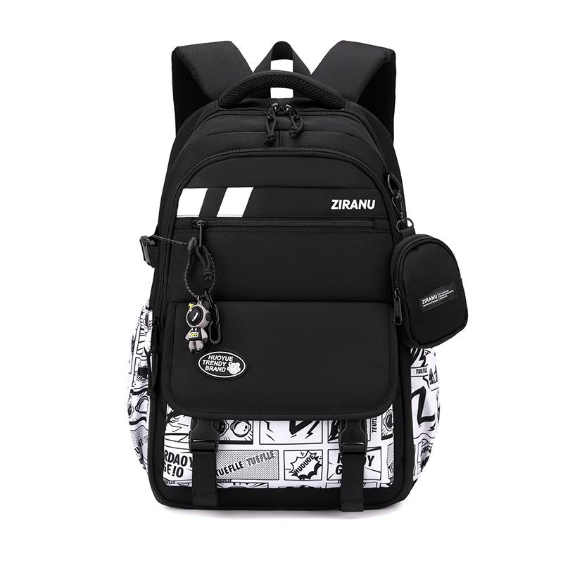

ZIRANU Elementary Middle School Bags for Boys Large Capacity School Backpack with Many Pockets Kids Bookbag Travel Backpack Bag