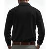 Spring/Autumn Lightweight Men's Quick-Dry Breathable Long-Sleeved Polo Sweatshirt Casual T-Shirt
