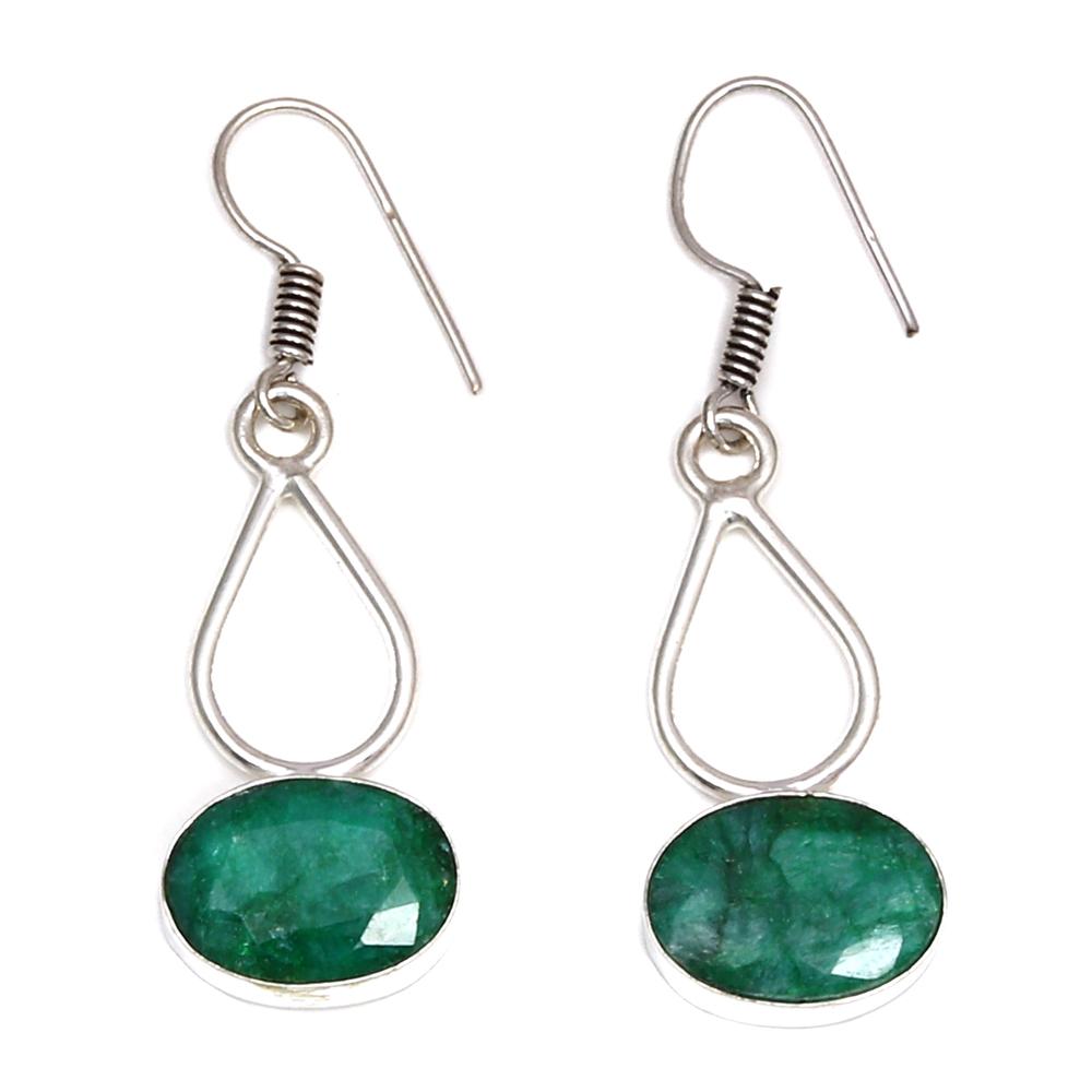 Emerald Sapphire Green Amethyst Quartz Handicraft Jewelry Necklace &Set  18-20''