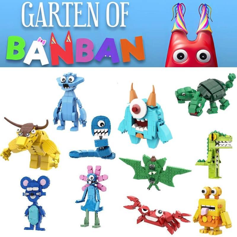 Baban Kindergarten Building Blocks Season 3 Green Monster Doll Garden Handicraft Baban Playground Building Blocks Toy