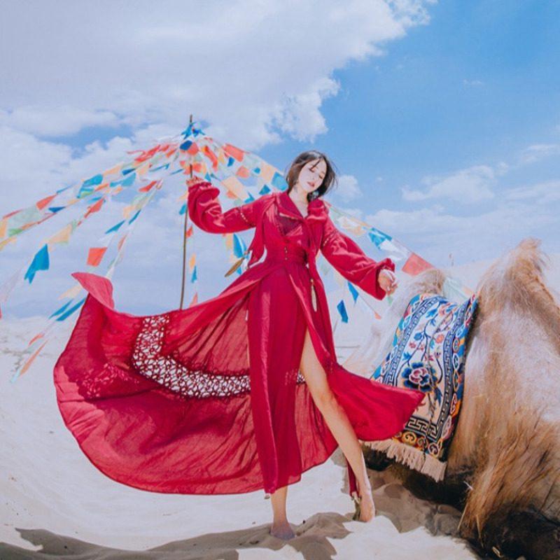 

Платье с капюшоном в этническом стиле, пляжный курорт, юбка в стиле ретро