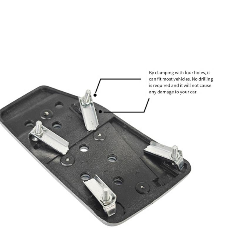 Manual Transmission Throttle Clutch Pedal for Most Car SUVs Auto Accessories Plastic Car Brake Clutch Accelerator Pedal