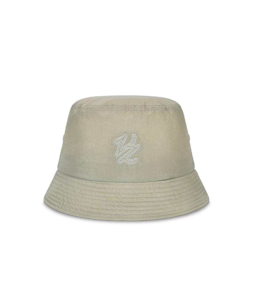 Bajal Flow Vz Nylon Stitch Patch Bucket Hat Khaki
