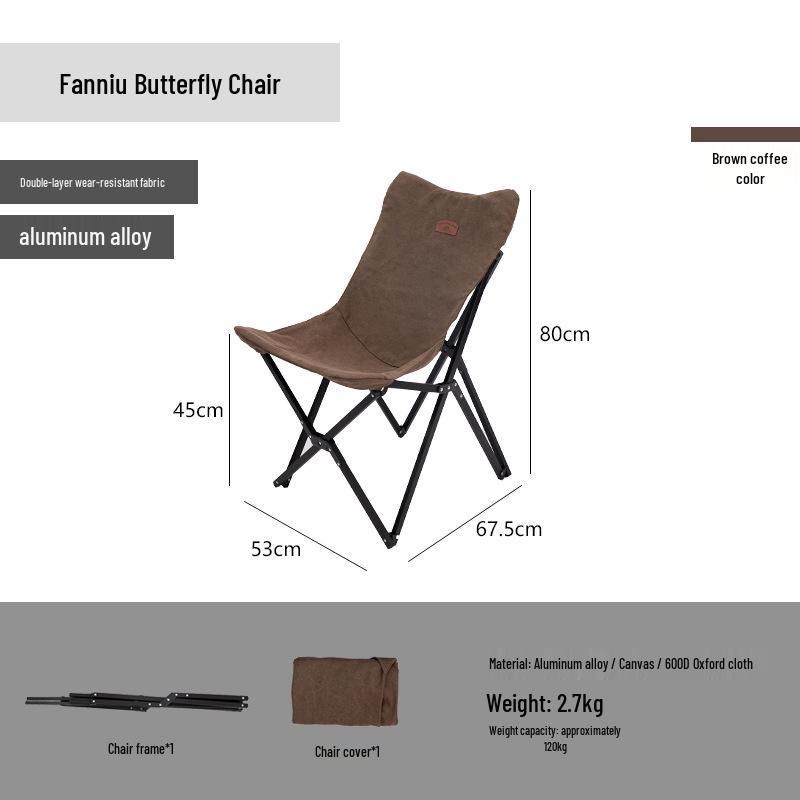 Горный Гостевой Алюминиевый Складной Стул Кермит: Складной стул для пикника и рыбалки, для отдыха на природе
