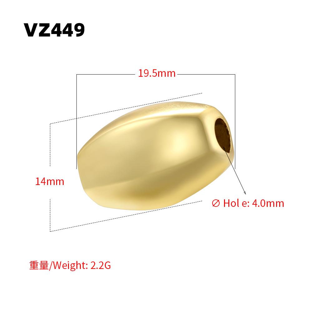 Unique Round and Heart-Shaped 3D Spacer Beads, Gold-Plated Brass Metal Beads DIY Crafting Supplies for Necklaces Bracelets:VZ446