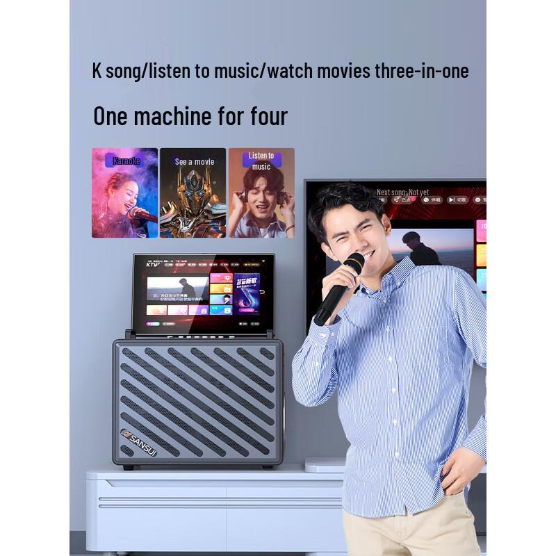 SANSUI C3 Portable Karaoke Speaker System