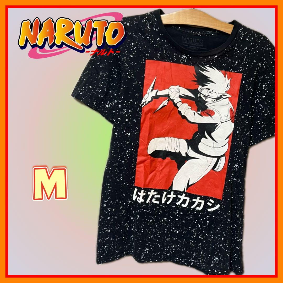 

[USED] Naruto Hatake Kakashi T-Shirt, Size M, Men s, Short Sleeve, Print, Anime