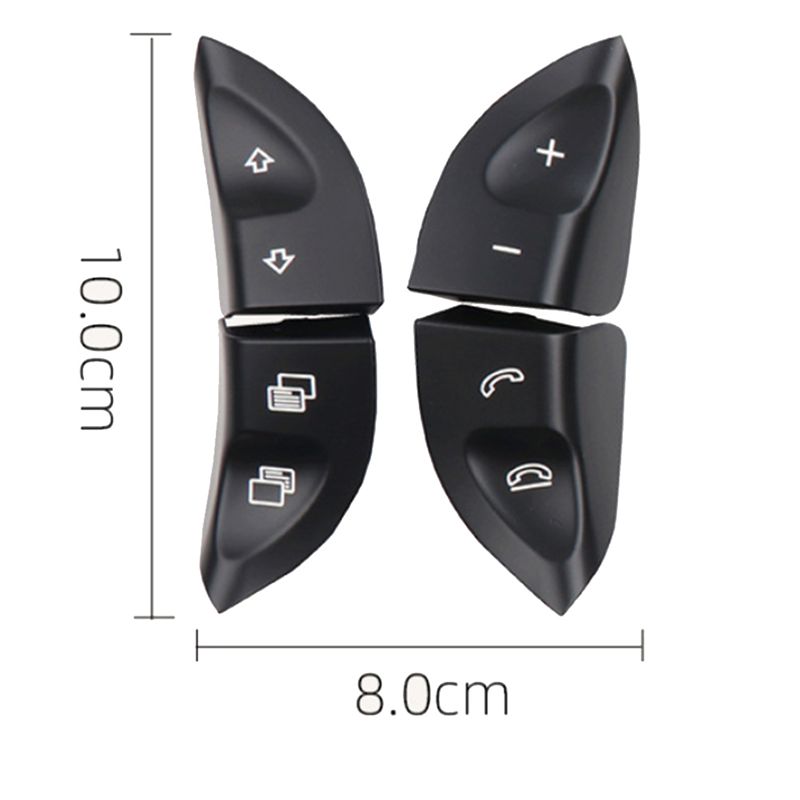 Car Left Right Steering Wheel Buttons Switch For S-Class W220 1998-2005 CL W215 1999-2006 Gray Replacement