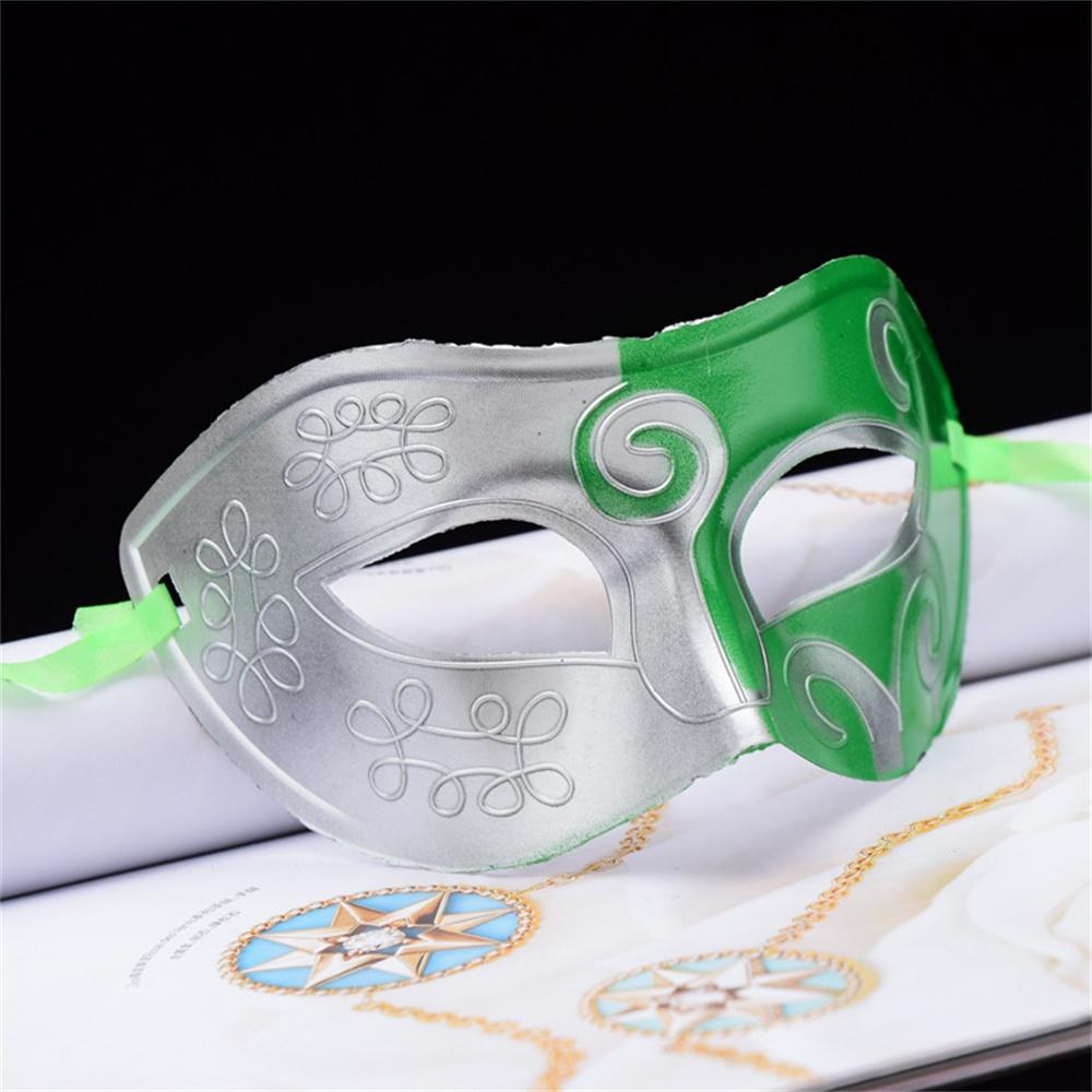 Halloween Mask New Translucent Creative Mask Masquerade Masquerade Party Half Face Decorative Mask