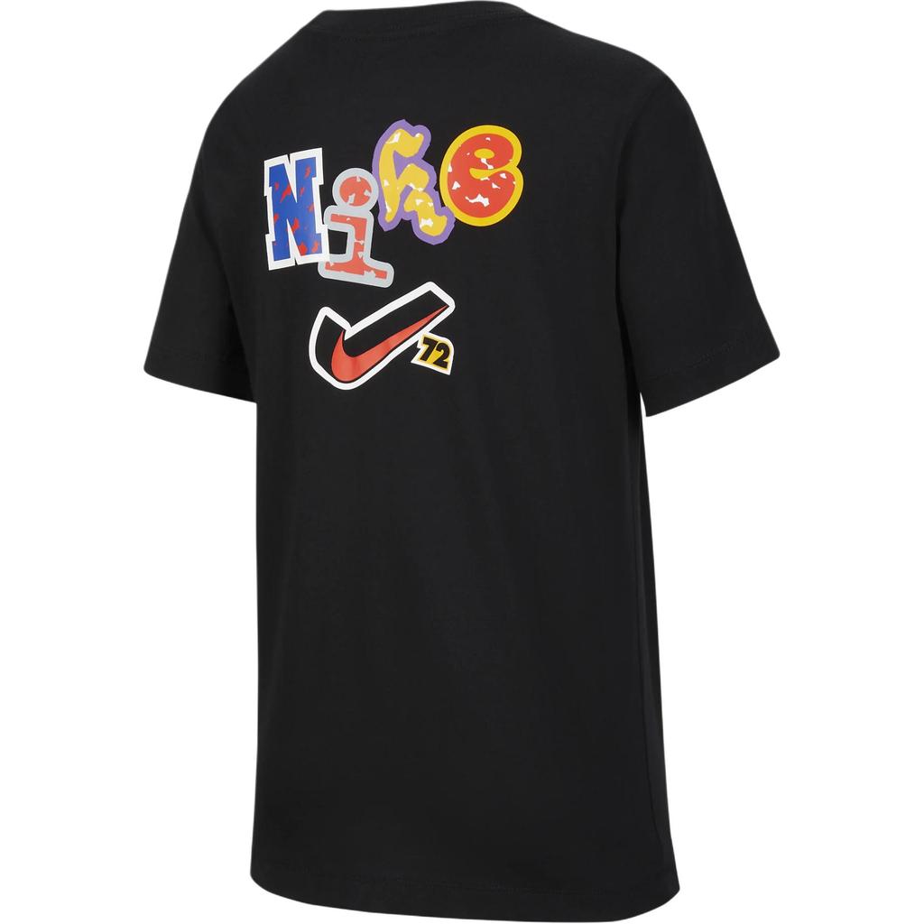 Nike Kids T Shirts Crew Neck Moderate FZ5169-010
