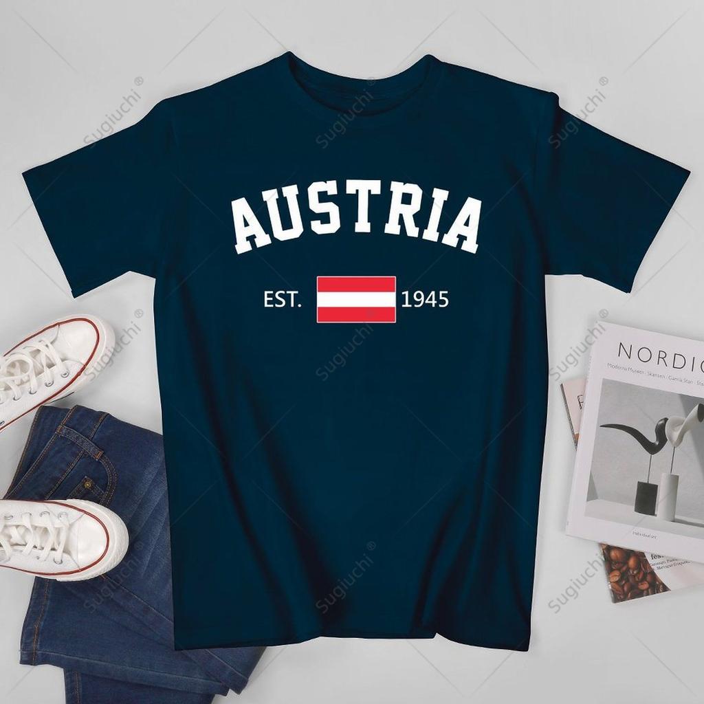 Unisex Unisex Austria EST1945 Independence Day Tshirt Tees T Shirts WoUnisex Boys 100 Cotton TShirt