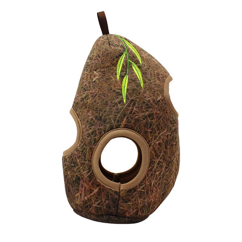 Plush Squeaky Pet Toy Tree Hole Panda With Sound For Dogs And Cats