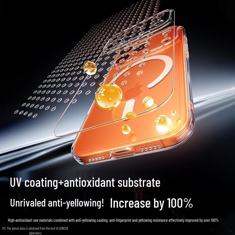 Ugreen iPhone 17 Pro Magnetic Drop-Proof AI Key Phone Case