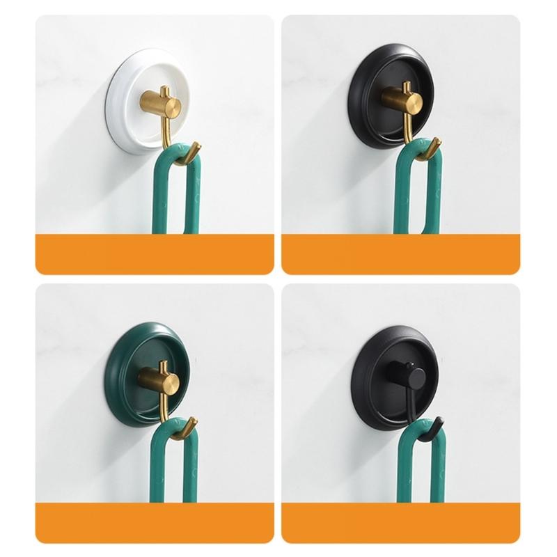 Multi-purpose Wall Hooks Door Keys Cloth Coat Hook Bathroom Towel Robe Hanger Hook Adhesive Kitchen Rack Shelf Bag Hook