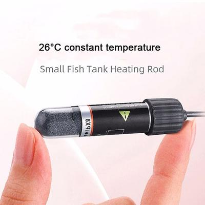 Usb Mini Aquarium Heating Rod For Small Fish Tank 26Celsius Constant Temperature Aquarium Heater Submersible Thermostat Heater 10W