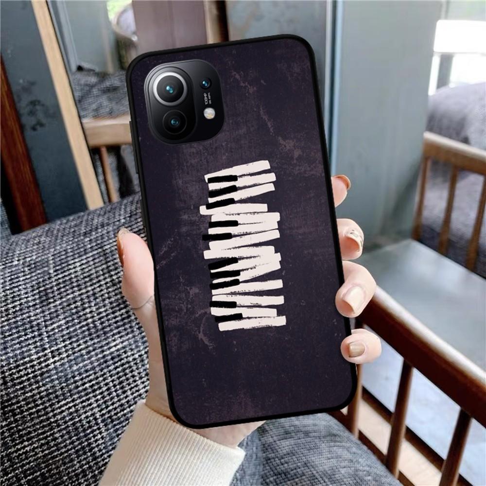 Piano Keys Musical Phone Case For Samsung S 20 21 22 23 Plus Ultra For Redmi Note 8 9 10 11 For Huawei Y 5 6 9