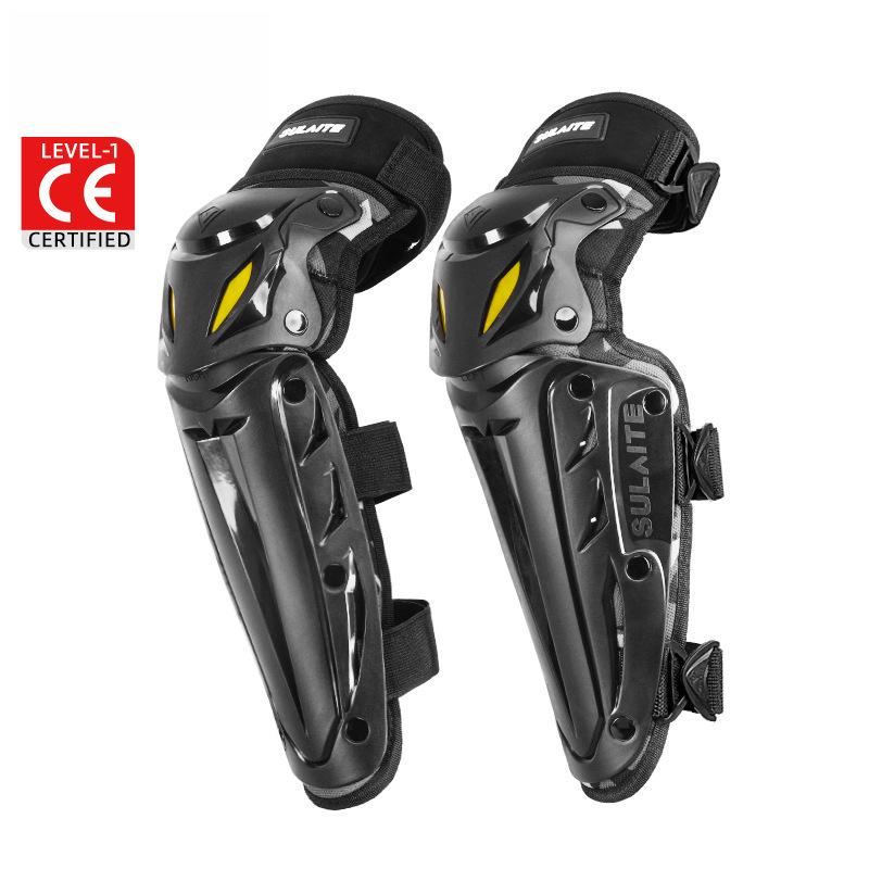 Wiatroodporne Nakolanniki i Nakładki na Łokcie Motocyklowe - Ochraniacze Off-Roadowe na Wszystkie Sezony