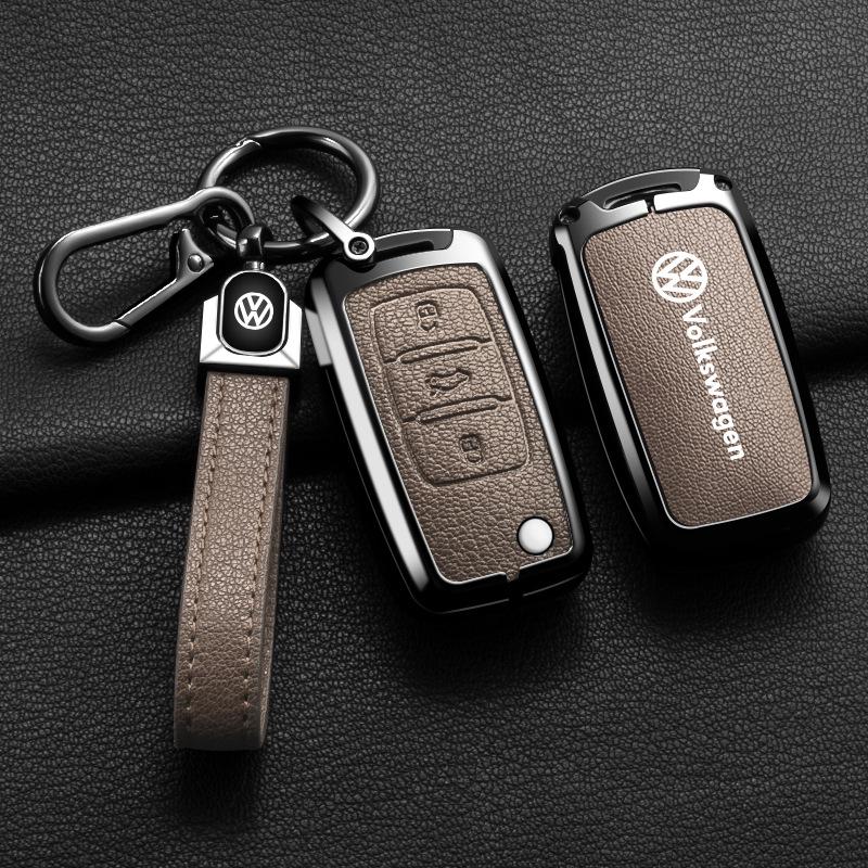 Volkswagen Car Key Case & Keychain for Lavida, Bora, Tiguan, Magotan, POLO, Passat – Cross-Border Compatibility