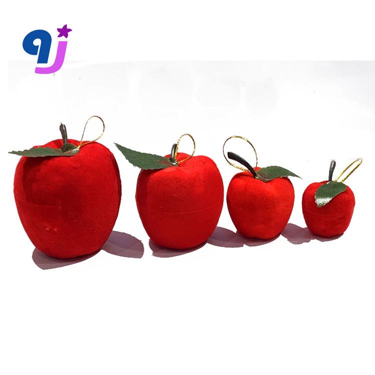Christmas Red Apple Tree Ornaments, Multi-Size for Mall and Hotel Decor