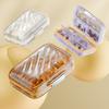 Medicine Storage Box Pill Organizer Large Capacity Multiple Compartments Waterproof Portable Tablet Container Travel Pill Box