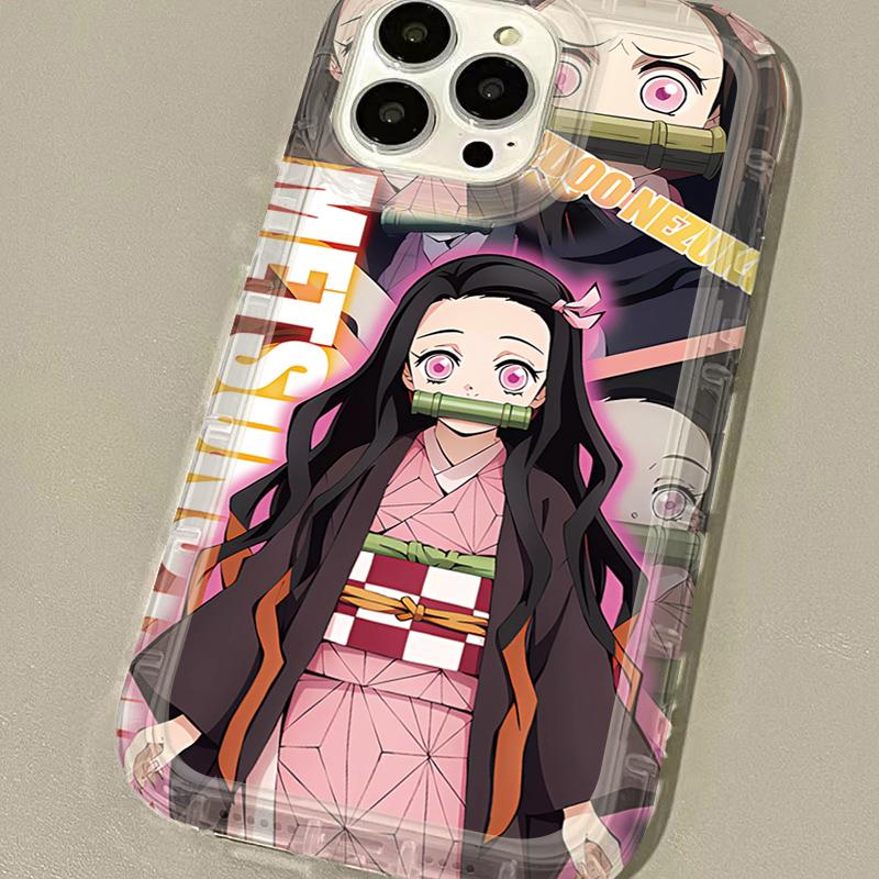 Etui do telefonu Anime Demon Slayer Przezroczyste Miękkie Etui na Telefon Samsung Galaxy S25 S24 Ultra S23 S22 Plus S21 S20 FE A15 A35 A55 A54 5G Pokrowiec