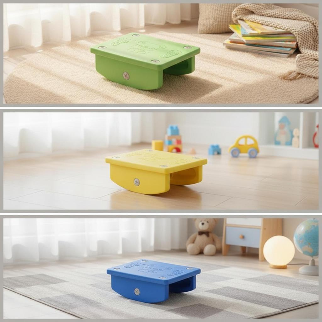 Children Balance Board Curved Plastic Stable for Preschoolers