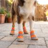 4PCS Breathable Puppy Foot Covers Reflective Pet Paw Protector Dog Mesh Shoes  Paw Protection