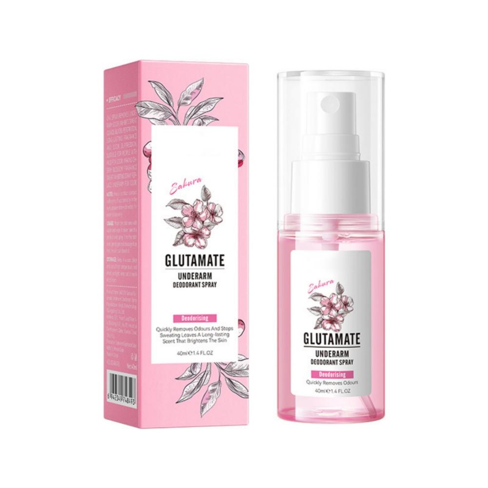 Sakura Underarm Deodorant Spray Quickly Removes Odors Long Lasting Scent
