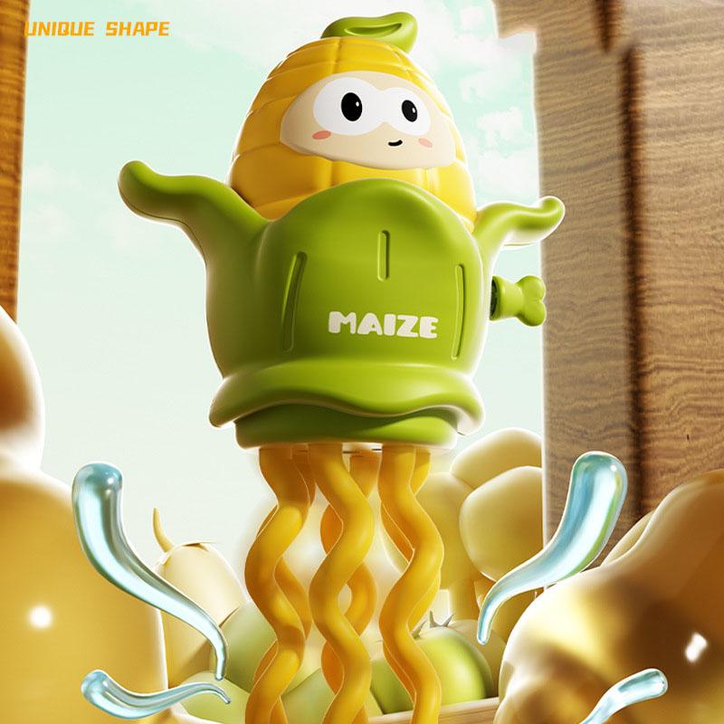 2025 New Kids' Magical Twisting Dancing Corn Wind-Up Toy Baby Learning to Walk Octopus