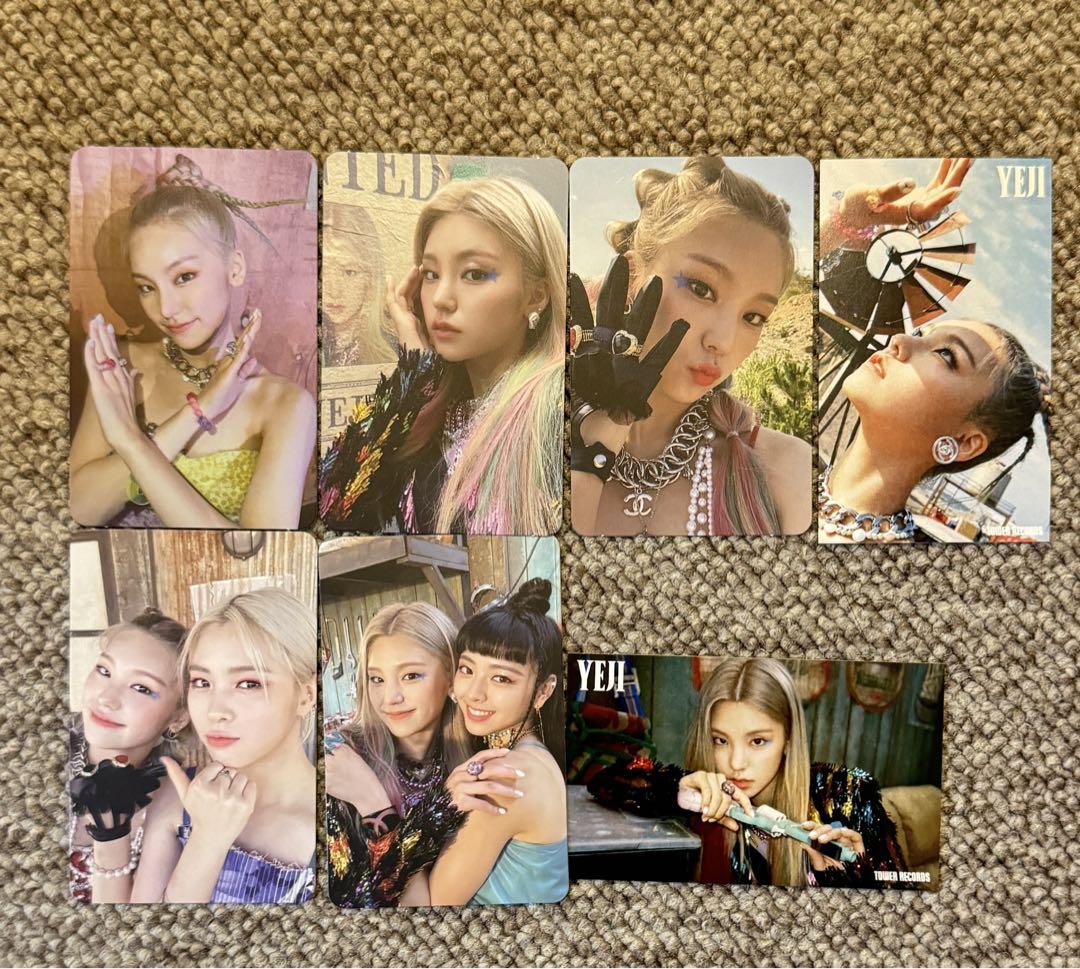 

[USED] ITZY NOTSHY CD + Yeji trading card