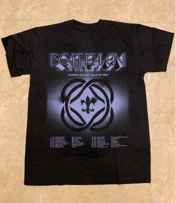 Nova Camiseta K765 Unissex com Estampa para Fãs da Banda Deafheaven Tour 2025 S a 5XL