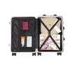 Hengyuanxiang HYX8057 Aluminum Frame Hard Shell Luggage