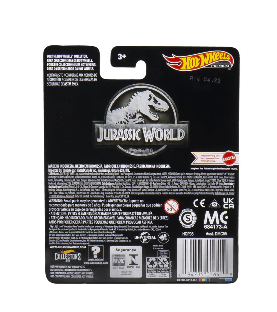 Hot Wheels Hot Wheels Premium HCP08 Druckguss Jurassic World Unimog U 1300 L Maßstab 1/64