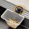 Kitchen Sink Strainer Holder Suction Type Food Catcher Sink Strainer Rack With Filter Mesh For Vegetable Leftover Fruit RV