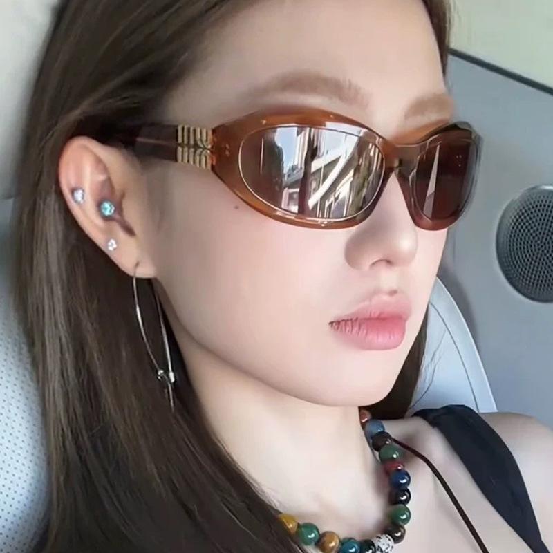 European and American YK sunglasses, new retro sunglasses, women's trend street photography, advanced sunshade sunglasses