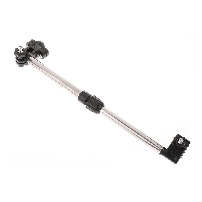 Wheelchair Umbrella Attachment Wheelchair Stroller Umbrella Attachment Stainless Steel Handle Holder Clamp Supporter Connector