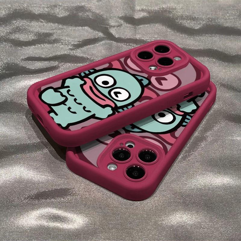 Cartoon winking clownfish for iPhone15promax iPhone case 12 anti-drop 14plus matte XS