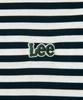 LEE Striped Embroidered Short Sleeve T-Shirt Green