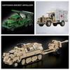Build Your Own Tank Armor Building Block Car, Truck Opel Lightning Transport Vehicle Assembly Model, Home Decoration and Gifts