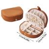 Practical Sturdy Leather Jewelry Container Drawers Home Accessory Portable Decoration for Collectors and Enthusiasts