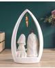 European Holy Infant Resin Figurine - Nativity Scene Tabletop Decoration